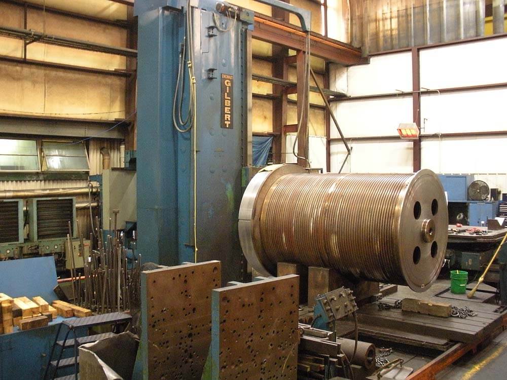 Rope Drum on Milling center