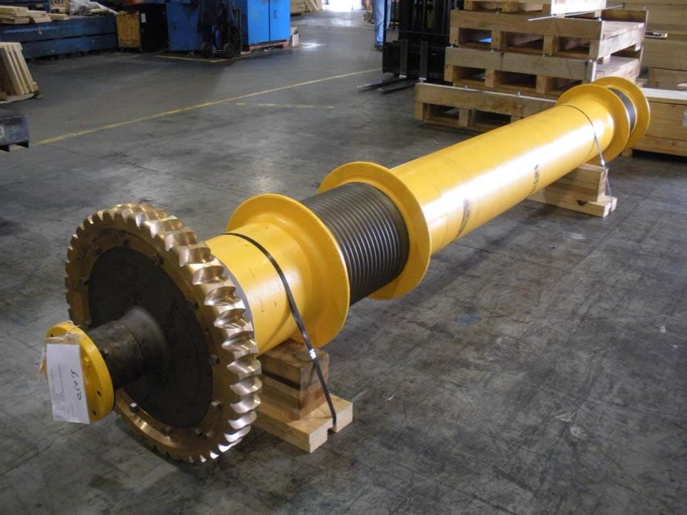 Rope Drum with worm gear