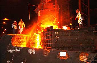 Steel mill